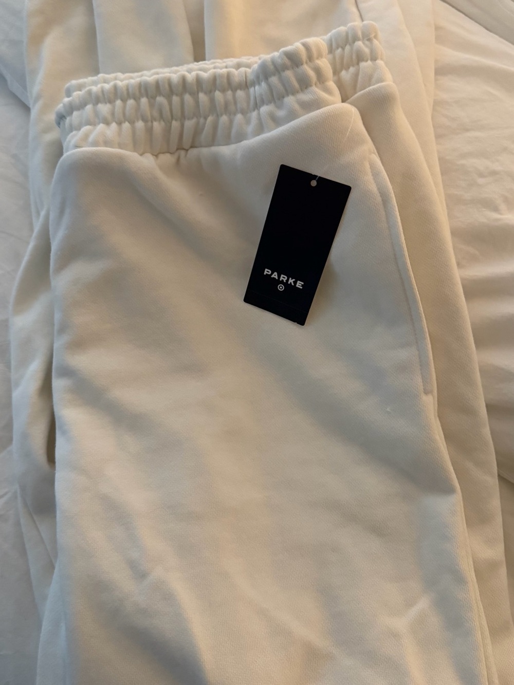 Parke x Target Cream Boxer Sweatpants